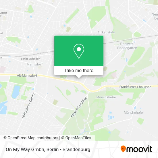 On My Way Gmbh map
