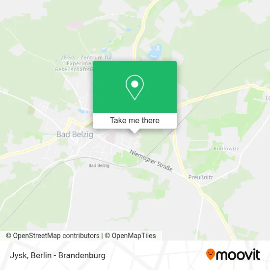 Jysk map