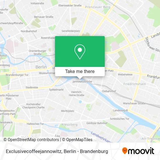 Exclusivecoffeejannowitz map