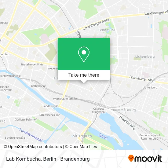 Lab Kombucha map
