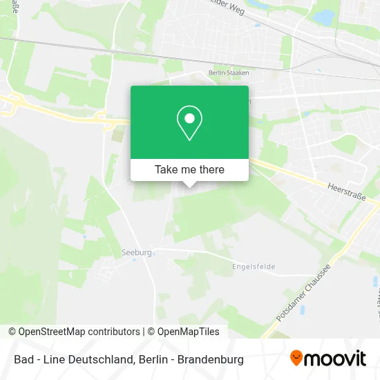 Bad - Line Deutschland map