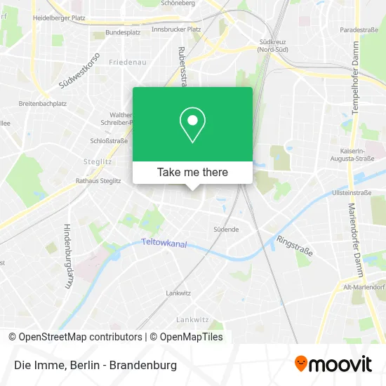 Die Imme map