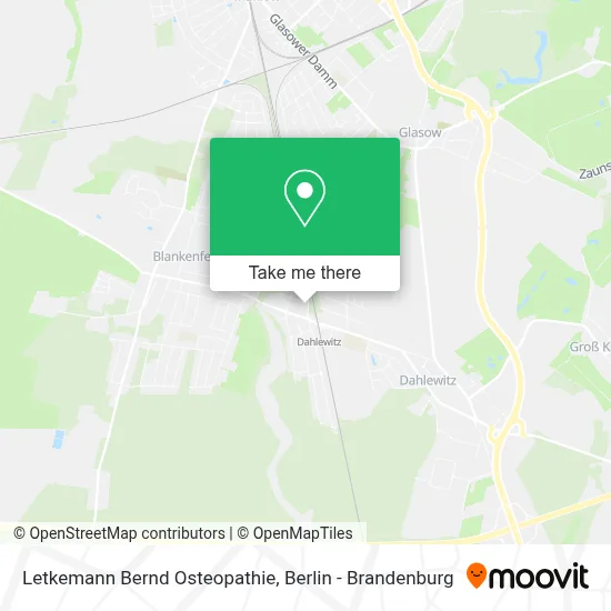 Letkemann Bernd Osteopathie map