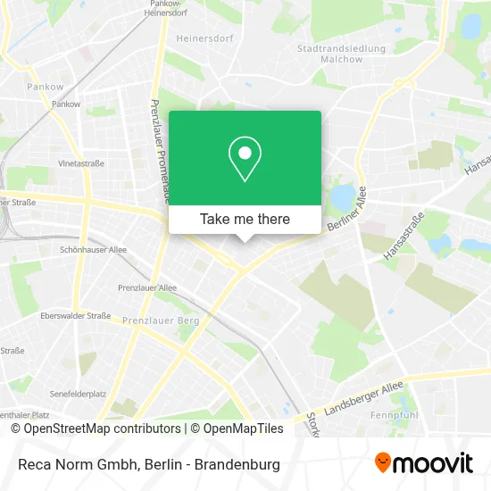 Reca Norm Gmbh map