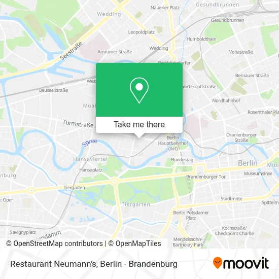 Restaurant Neumann's map