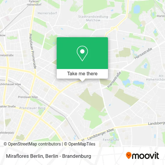 Miraflores Berlin map