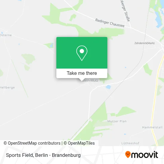 Sports Field map