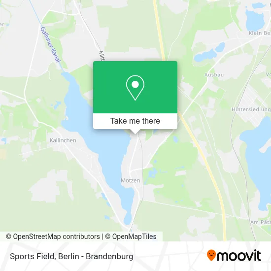 Sports Field map