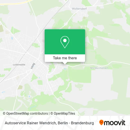 Autoservice Rainer Wendrich map