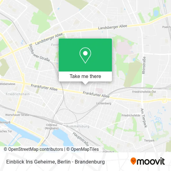 Einblick Ins Geheime map