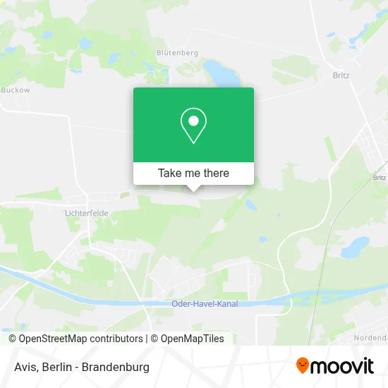 Avis map