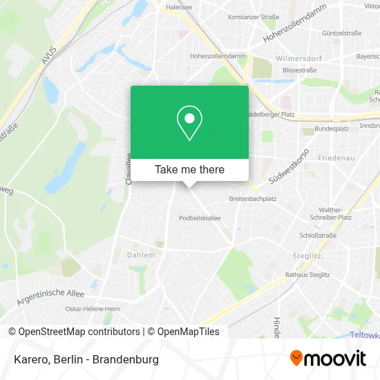 Karero map