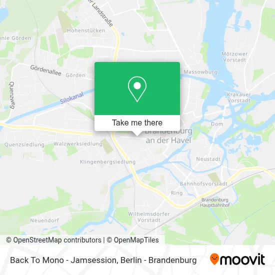 Back To Mono - Jamsession map