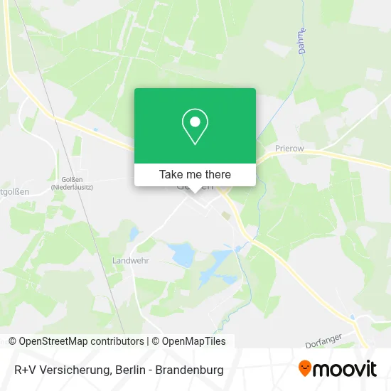 R+V Versicherung map