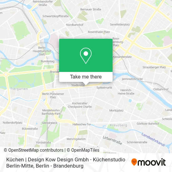 Küchen | Design Kow Design Gmbh - Küchenstudio Berlin-Mitte map