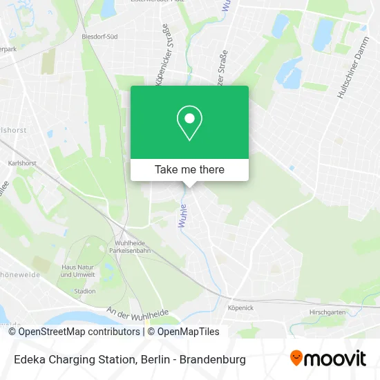 Edeka Charging Station map