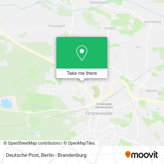 Deutsche Post map