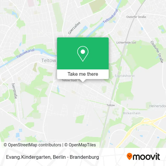Evang.Kindergarten map