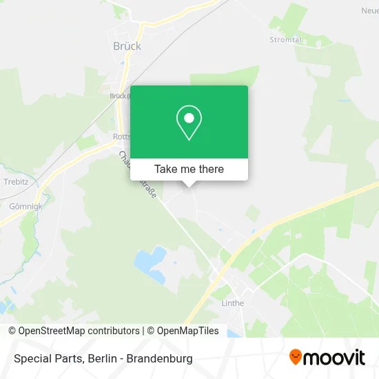 Special Parts map