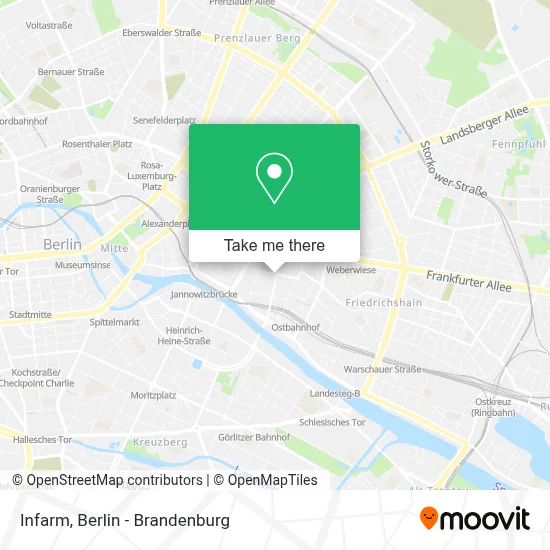 Infarm map