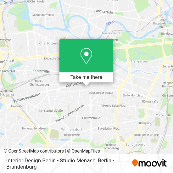 Interior Design Berlin - Studio Menash map