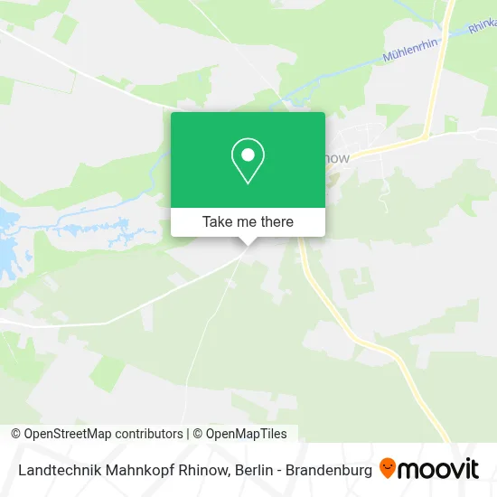 Landtechnik Mahnkopf Rhinow map