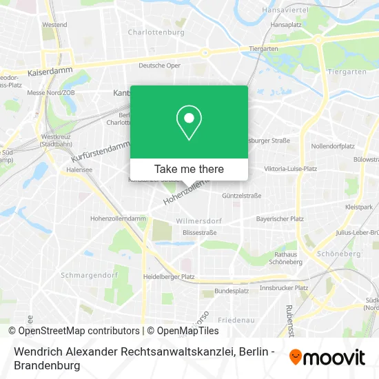 Wendrich Alexander Rechtsanwaltskanzlei map