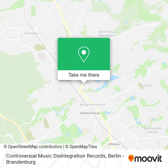 Controversial Music Disintegration Records map