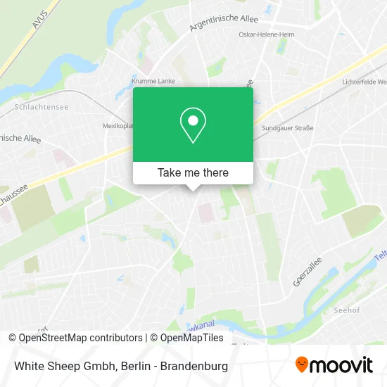 White Sheep Gmbh map