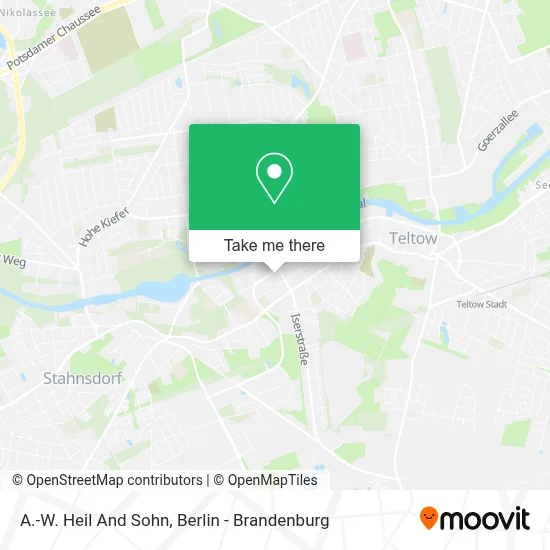 A.-W. Heil And Sohn map