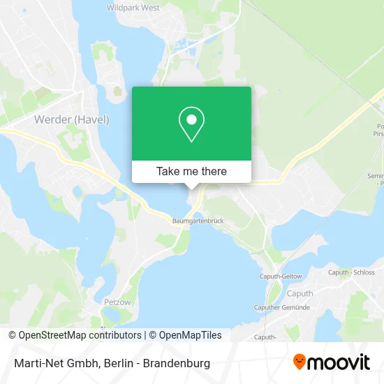 Marti-Net Gmbh map
