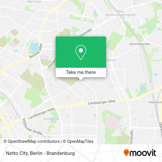 Netto City map