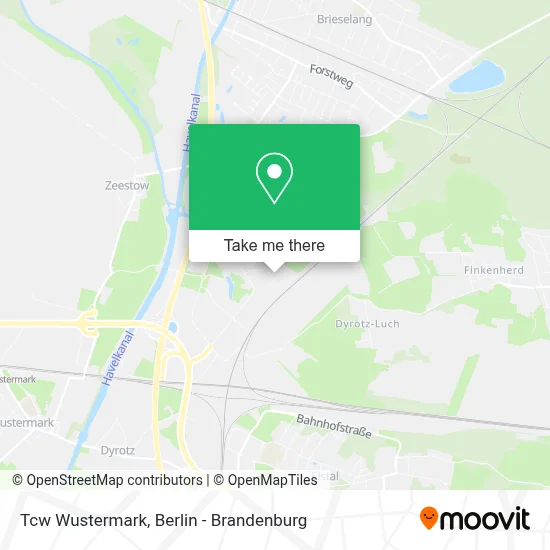 Tcw Wustermark map