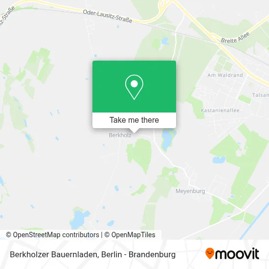 Berkholzer Bauernladen map