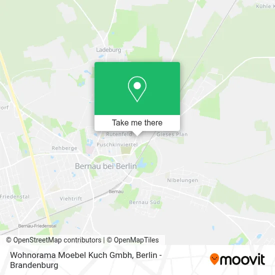 Wohnorama Moebel Kuch Gmbh map