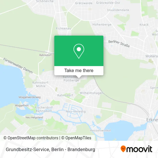 Grundbesitz-Service map