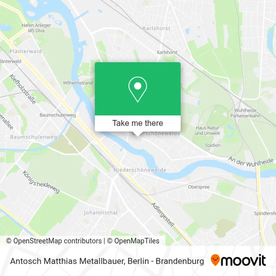 Antosch Matthias Metallbauer map