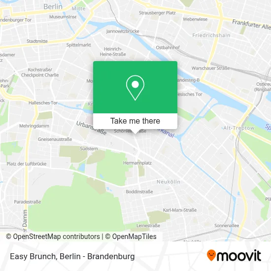 Easy Brunch map