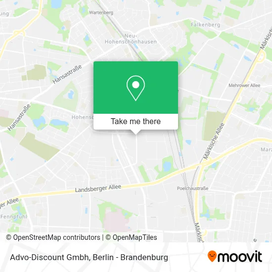 Advo-Discount Gmbh map