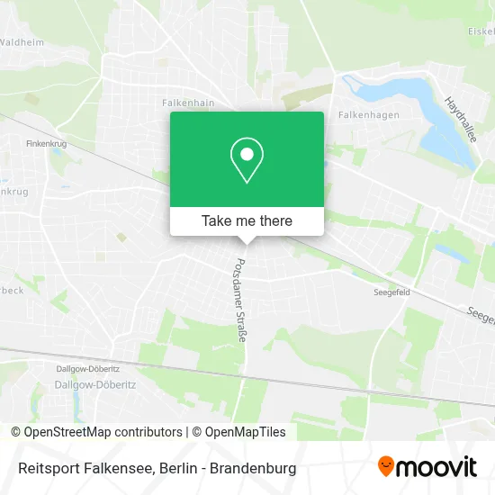 Reitsport Falkensee map