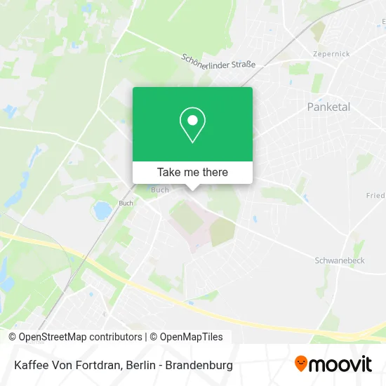 Kaffee Von Fortdran map