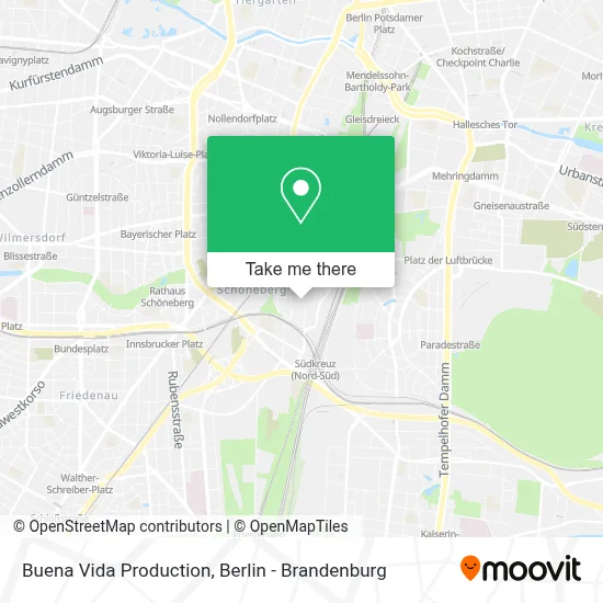Buena Vida Production map