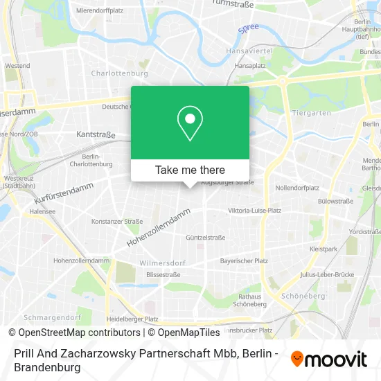 Prill And Zacharzowsky Partnerschaft Mbb map