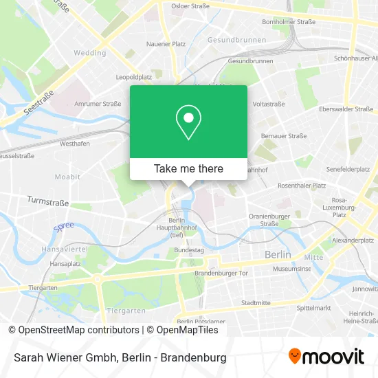 Sarah Wiener Gmbh map