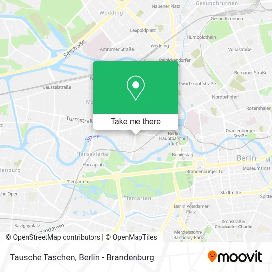 Tausche Taschen map