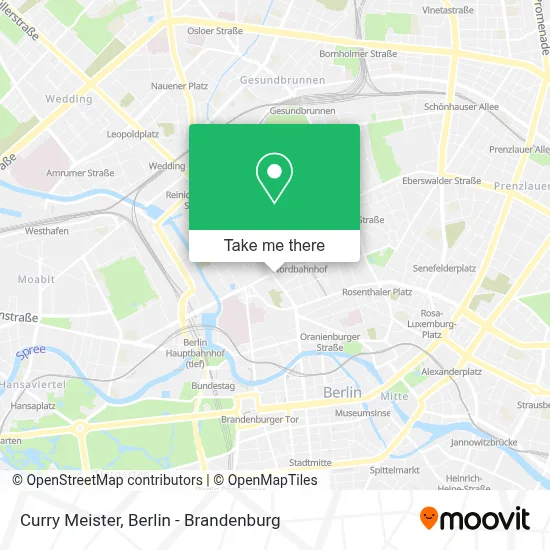 Curry Meister map