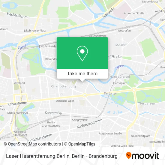 Laser Haarentfernung Berlin map