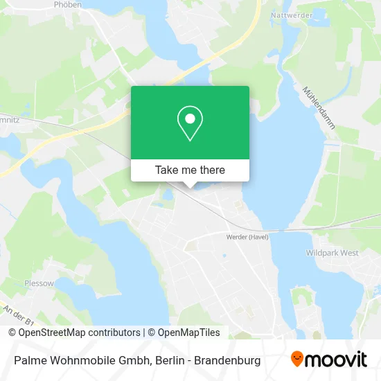 Palme Wohnmobile Gmbh map