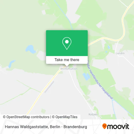 Hannas Waldgaststatte map
