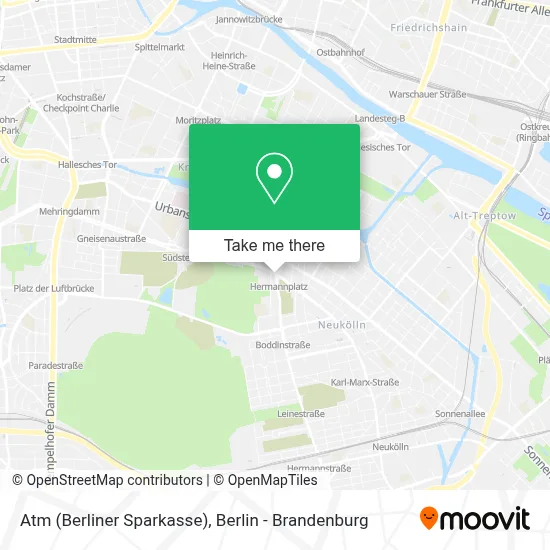 Atm (Berliner Sparkasse) map